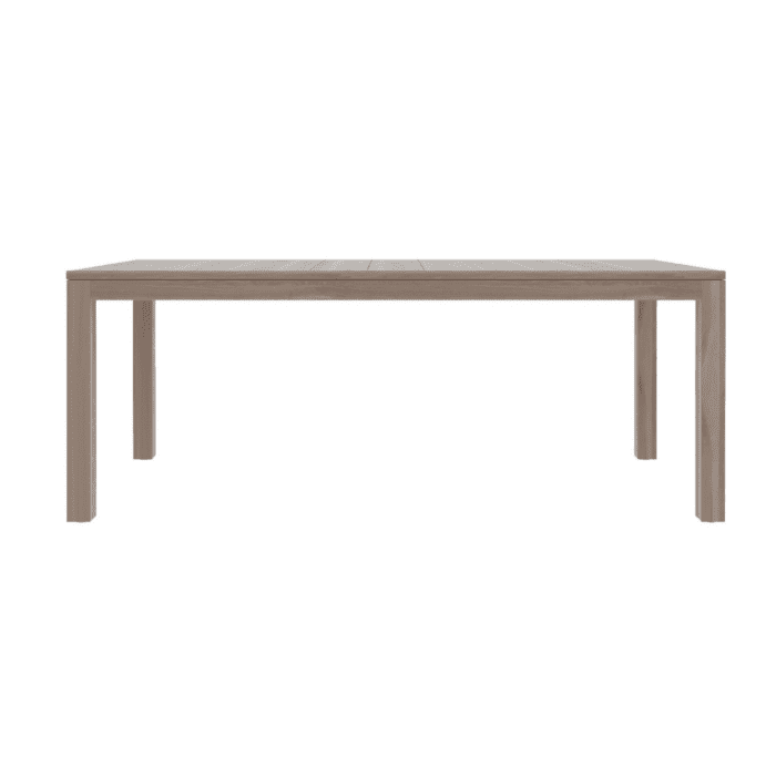 Bali Table - Zebrano Outdoor teak wood outdoor dining table