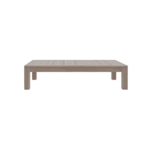 Bali Center Table - Zebrano Outdoor teak wood outdoor coffee table