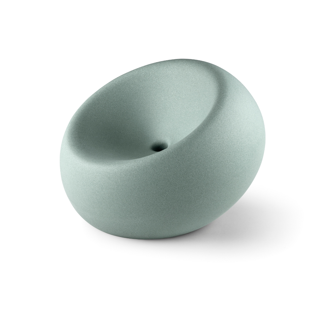 Boom Single Armchair - Zebrano Outdoor outdoor organic form armchair