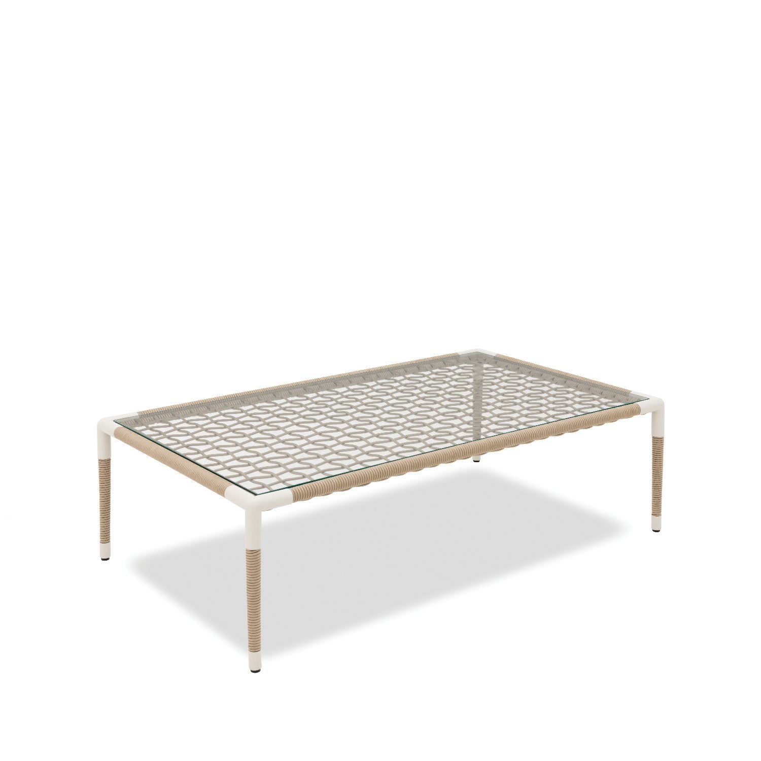 Marina Rope Orta Sehpa – Zebrano Outdoor dış mekan halat detaylı orta sehpa