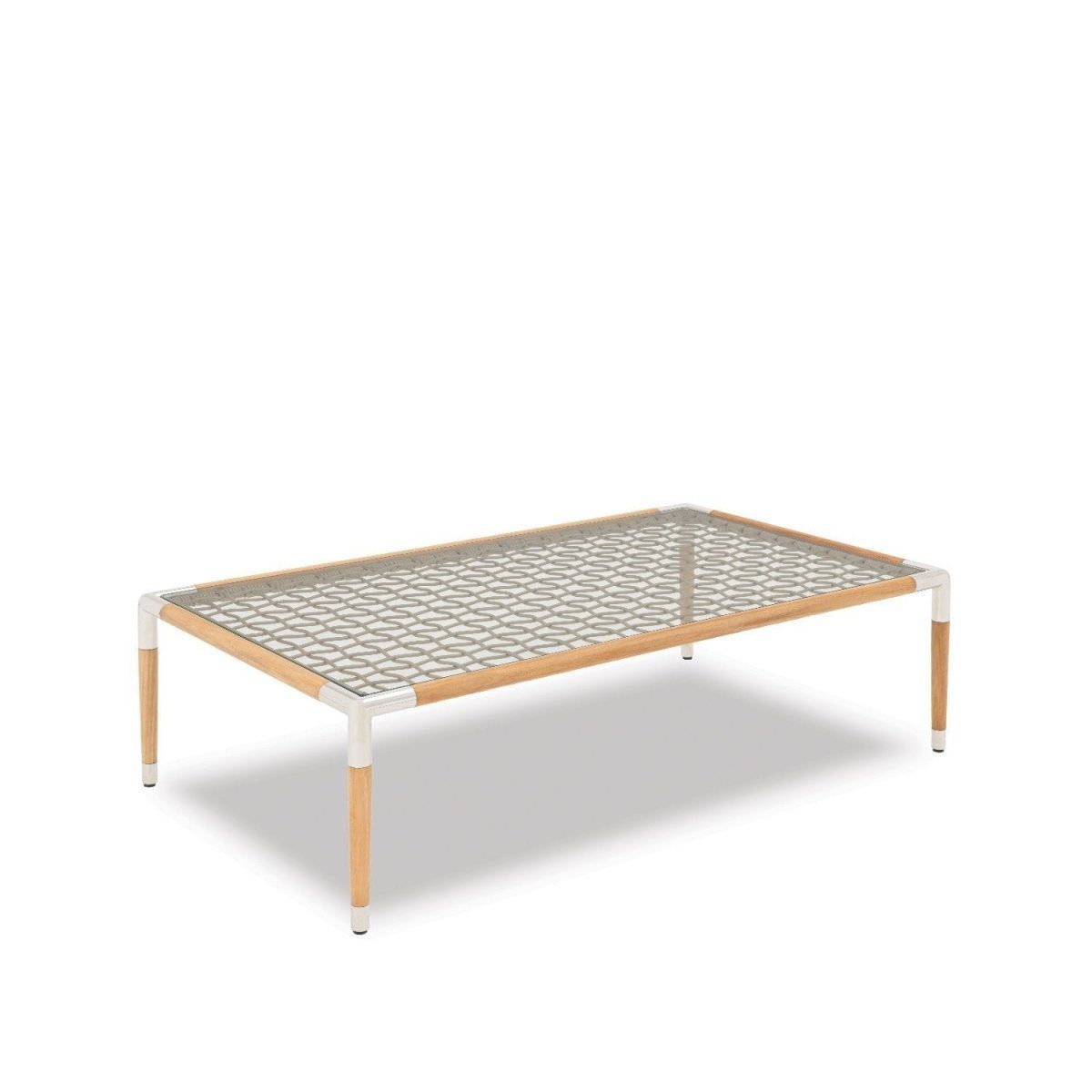 Marina Teak Yemek Masası – Zebrano Outdoor modern dış mekan teak yemek masası