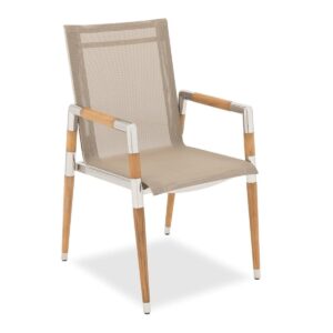 Marina Teak Sandalye – Zebrano Outdoor dış mekan modern sandalye