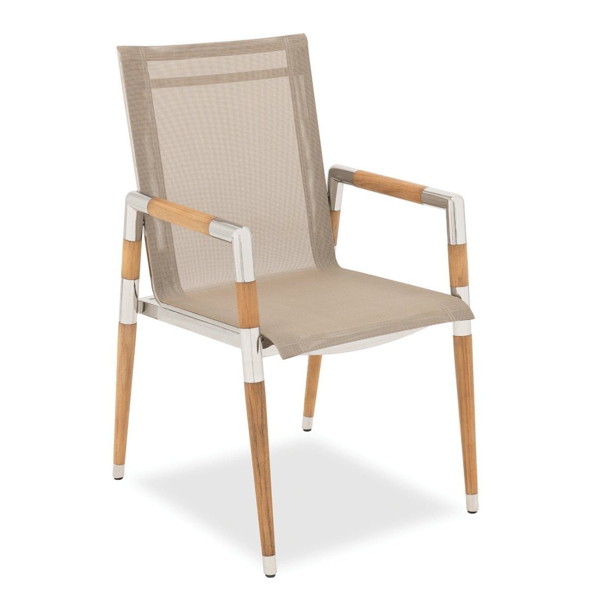 Marina Teak Sandalye – Zebrano Outdoor dış mekan modern sandalye