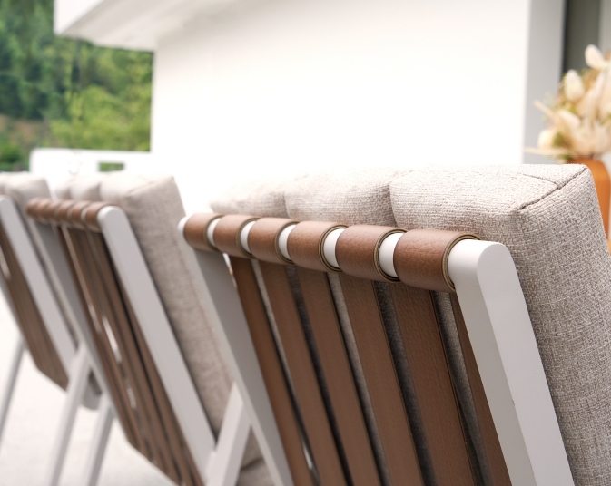 110141.01 Leather dining chair（2）