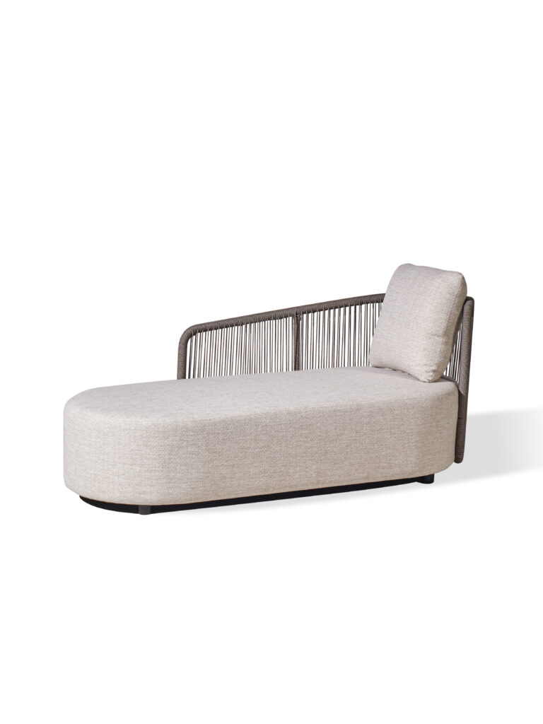 Modern dış mekan örgü detaylı daybed koltuk – Artist Koleksiyonu | Zebrano Outdoor