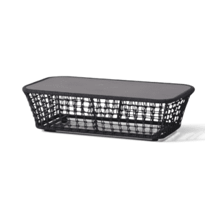 Bowl Center Table - Zebrano Outdoor modern outdoor coffee table