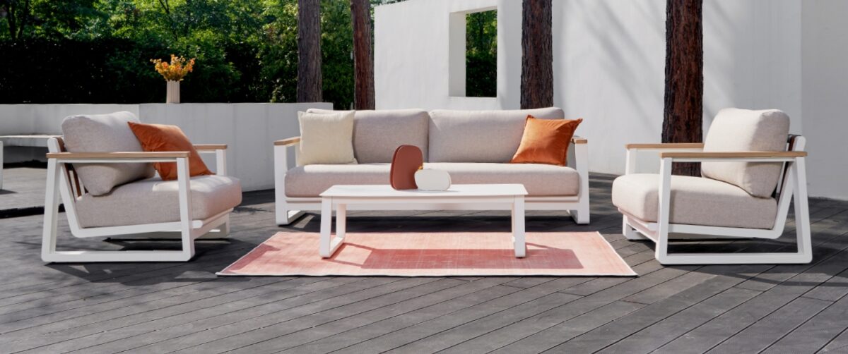 Leather Sofa Set