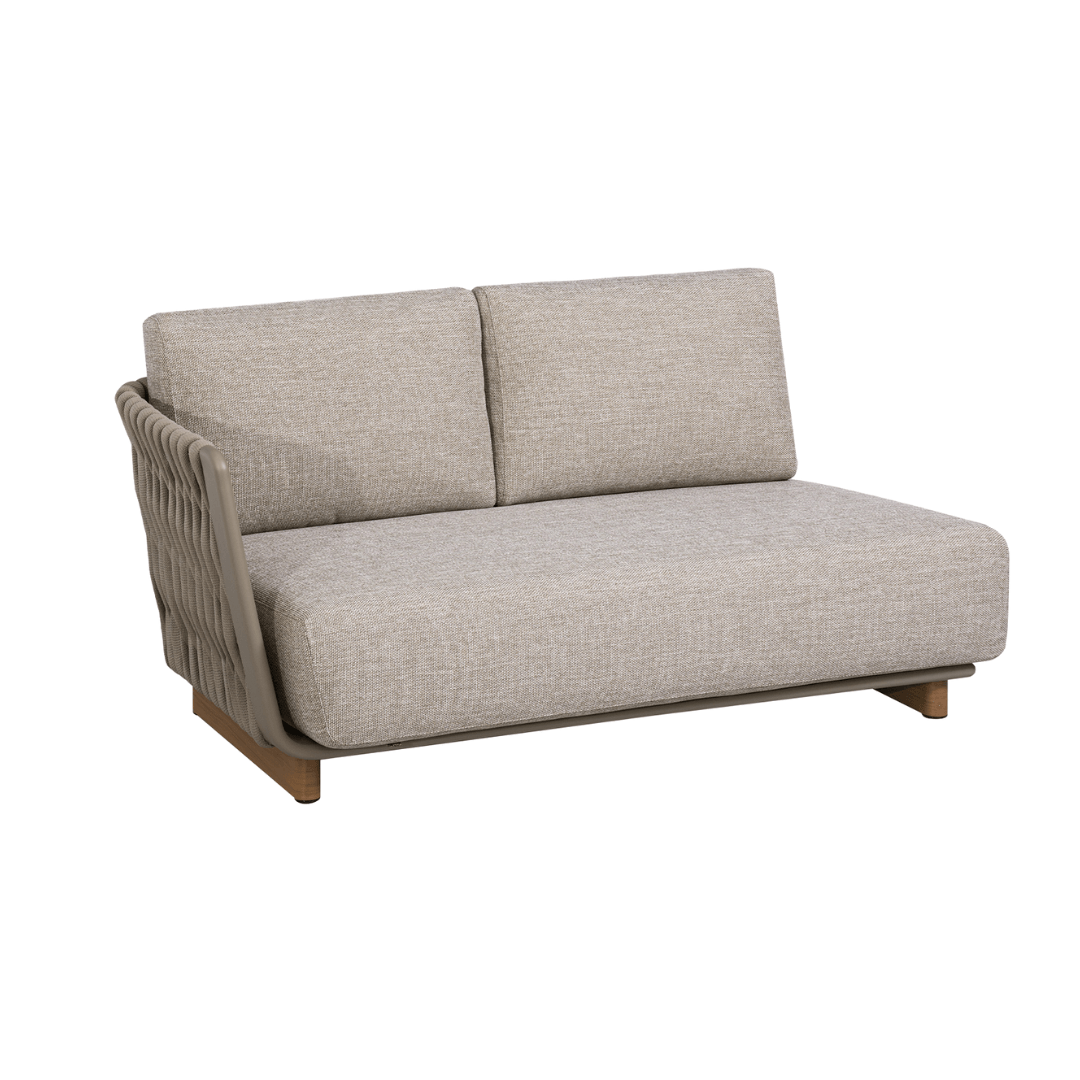 Marrakech İkili Sol Modül – Dış mekan için modern örgü koltuk tasarımı