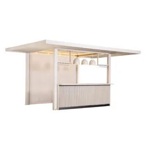 Pavilyon – modern dış mekan gölgelik tasarımı Zebrano Outdoor