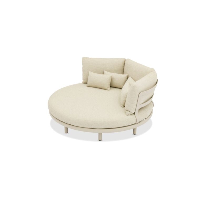 Olala dış mekan uzanma modülü – yuvarlak daybed Zebrano Outdoor