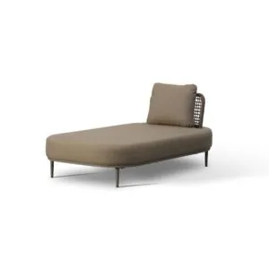 Crown uzanma modülü – lüks bahçe şezlongu Zebrano Outdoor