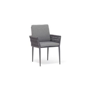 Hug chair - outdoor garden chair with mesh detail Zebrano Outdoor