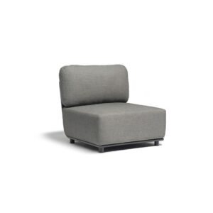 Hug single module - outdoor modular armchair Zebrano Outdoor