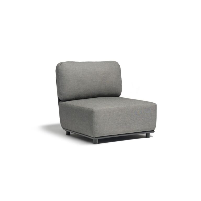 Hug single module - outdoor modular armchair Zebrano Outdoor