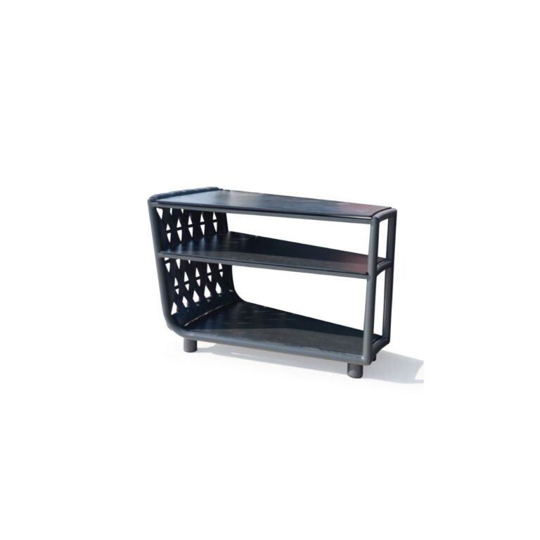Hug side table - modern outdoor coffee table Zebrano Outdoor