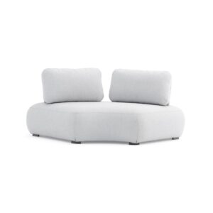 Olala outdoor corner armchair module - modern modular armchair Zebrano Outdoor