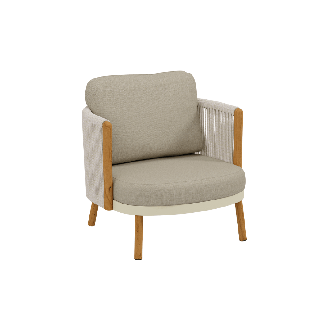 Vatican Teak Single Armchair