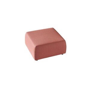 V-Sofa Puf Zebrano Outdoor Kiremit Rengi Kumaş Kaplı Modern Bahçe Mobilyası