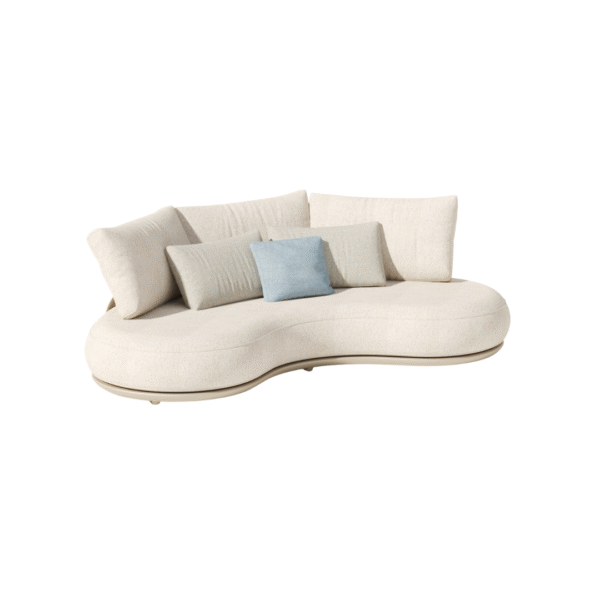 Calla krem orta kose koltuk olcusuz